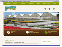 Martinez Farms San Diego Web Site